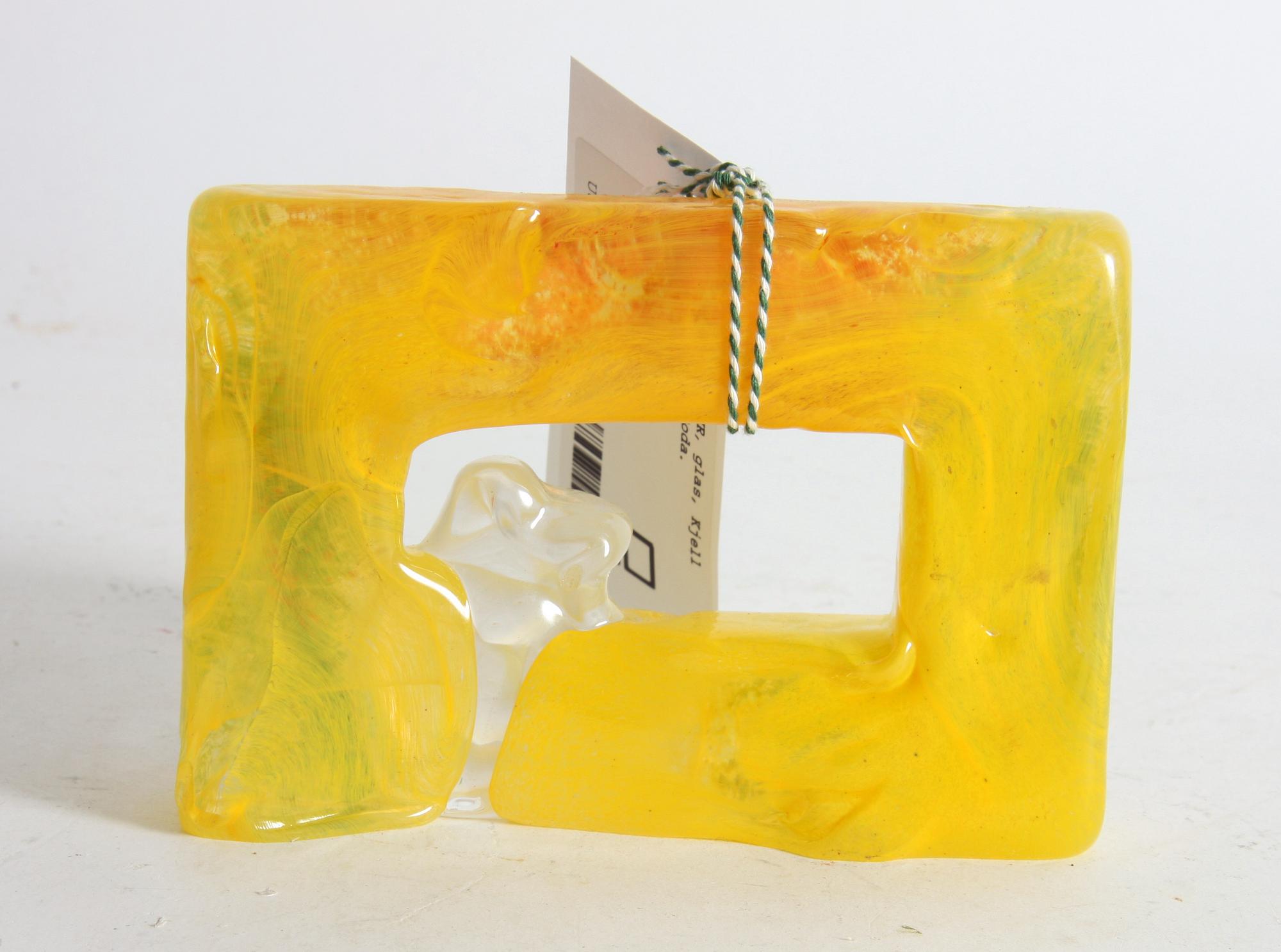 SKULPTUR, glas, Kjell Engman, Kosta Boda.
