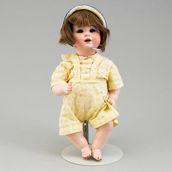 a "Jutta baby" porcelain doll by CUNO & OTTO DRESSEL 1920's.