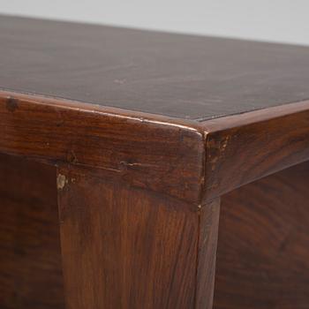 A 1950s 'Pigeonhole' desk designed by Pierre Jeanneret, Chandigarh, India.