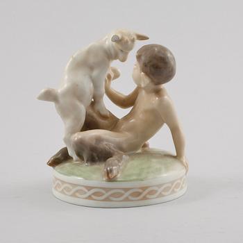 FIGURIN, porslin, Christian Thomsen, Royal Copenhagen, 1900-talets första hälft.