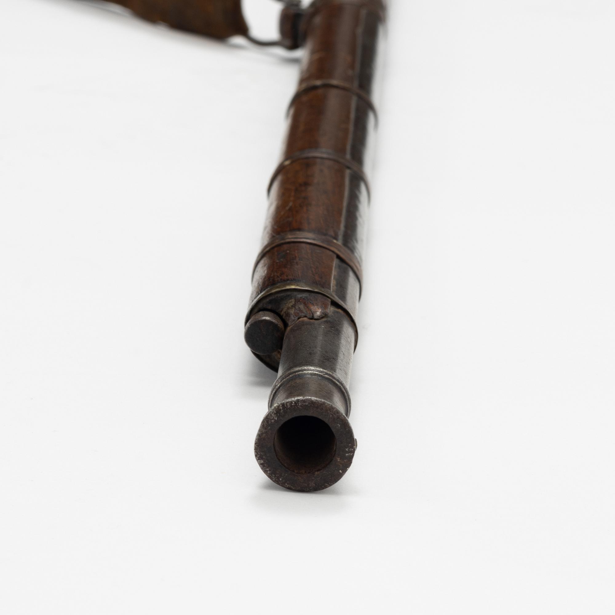 A flintlock Jezail, with an East India Company lock, 19th Century.