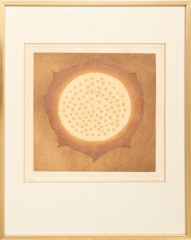 Arthur Luiz Piza, etsning signerad och numrerad 40/99.