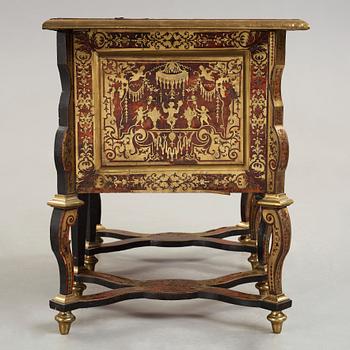 A French Baroque Bureau Mazarin desk, circa 1700, circle of Nicolas Sageot (1666-1731).