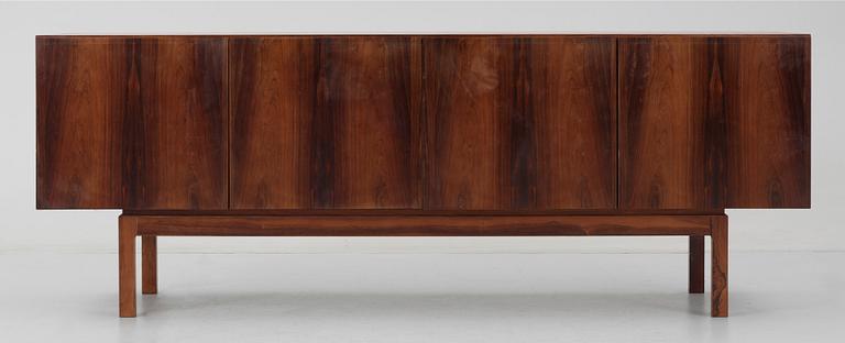 A Bernard Pedersen & Son palisander sideboard, Denmark ca 1970.