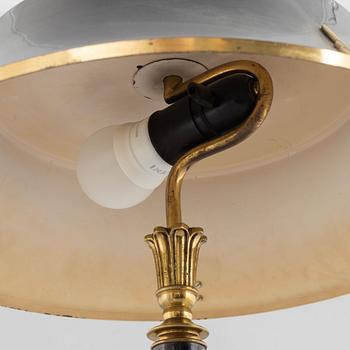 A Swedish modern table lamp, model 8411, Boréns, 1940s/50s.