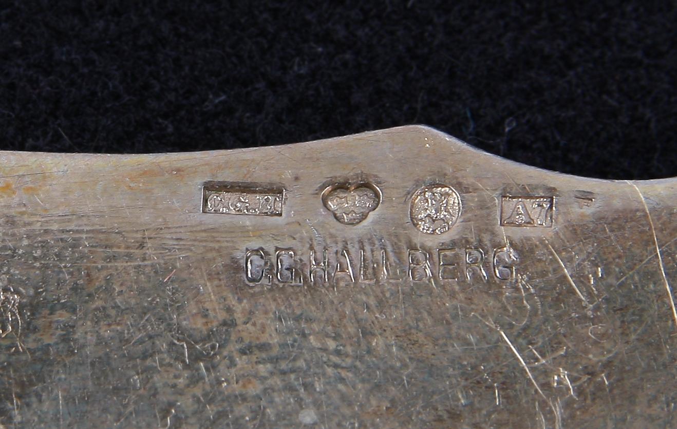 BESTICKSDELAR, 10 st, silver.