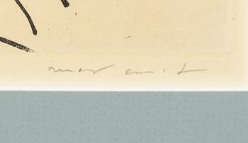 Max Ernst, From  "Oiseaux en Peril".