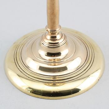 LJUSSTAKE, mässing, 1500-tal.