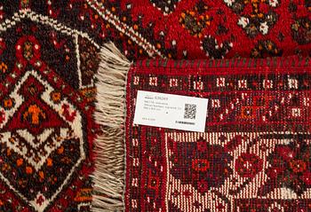MATTA, semiantik, Shiraz/Kashgai, signerad. Ca 199 x 165 cm.
