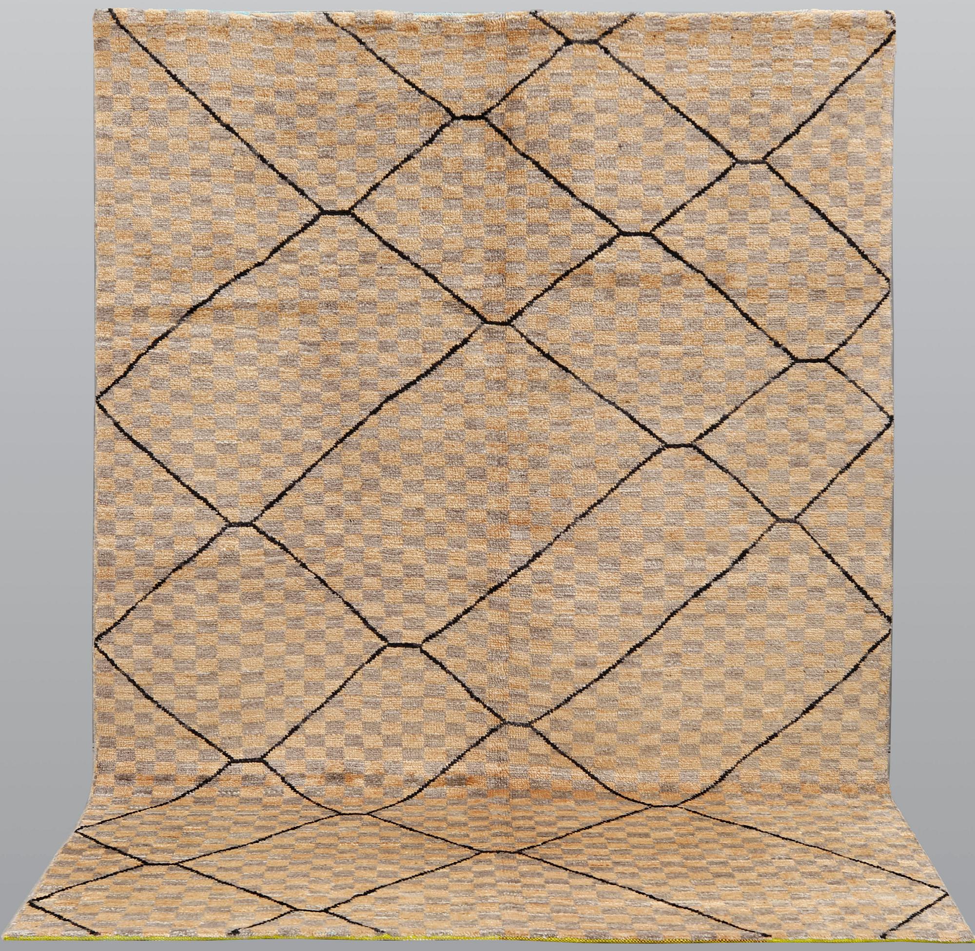 A moroccan carpet,  ca 251 x 170 cm.