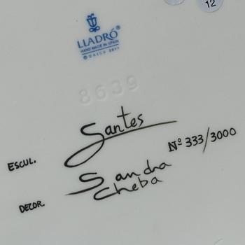 José Luis Santes, figurine, "Chinese beauty", Lladró, Spain, 2012-2022.