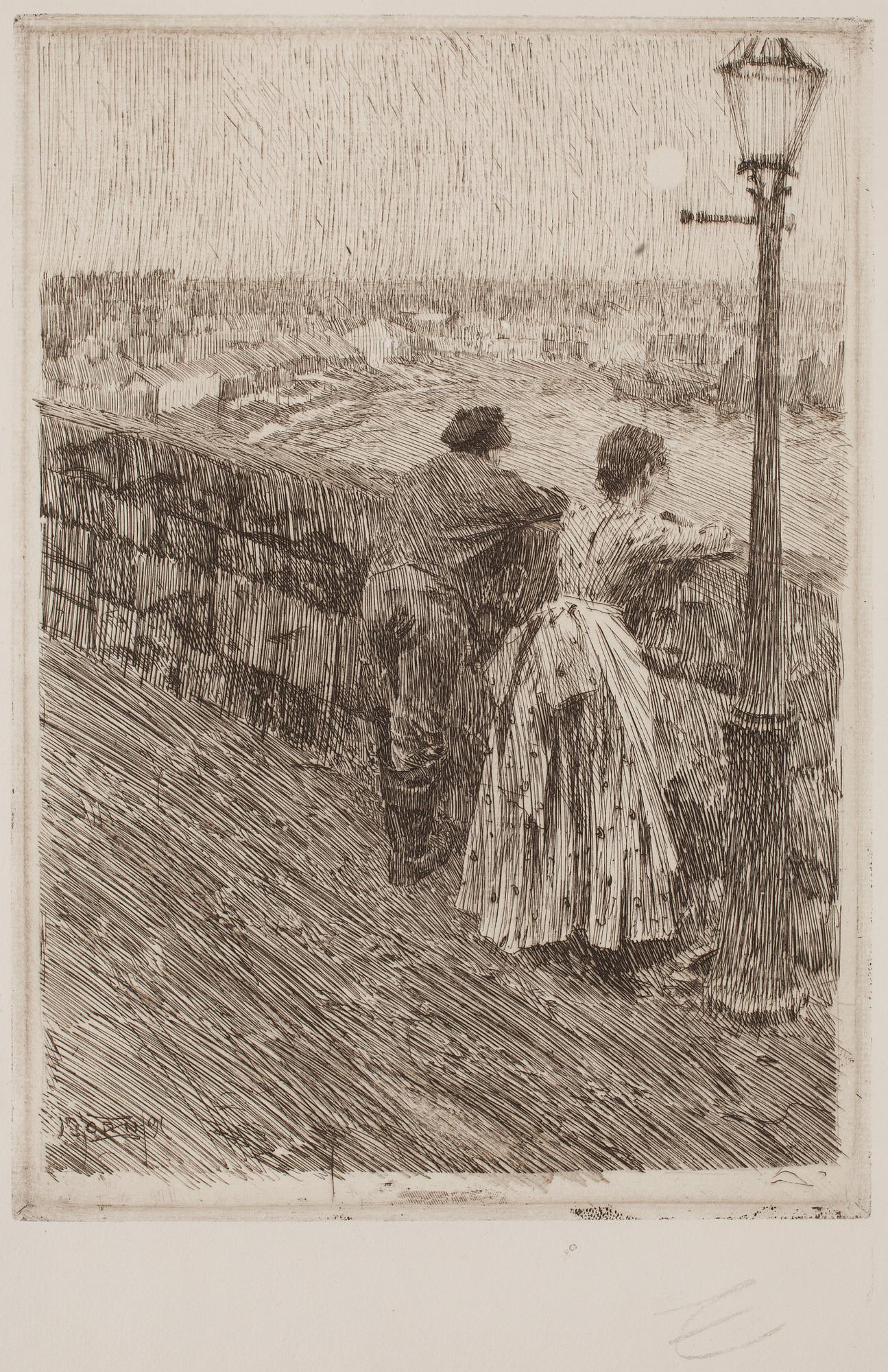 Anders Zorn, "Fiskare i Saint Ives".