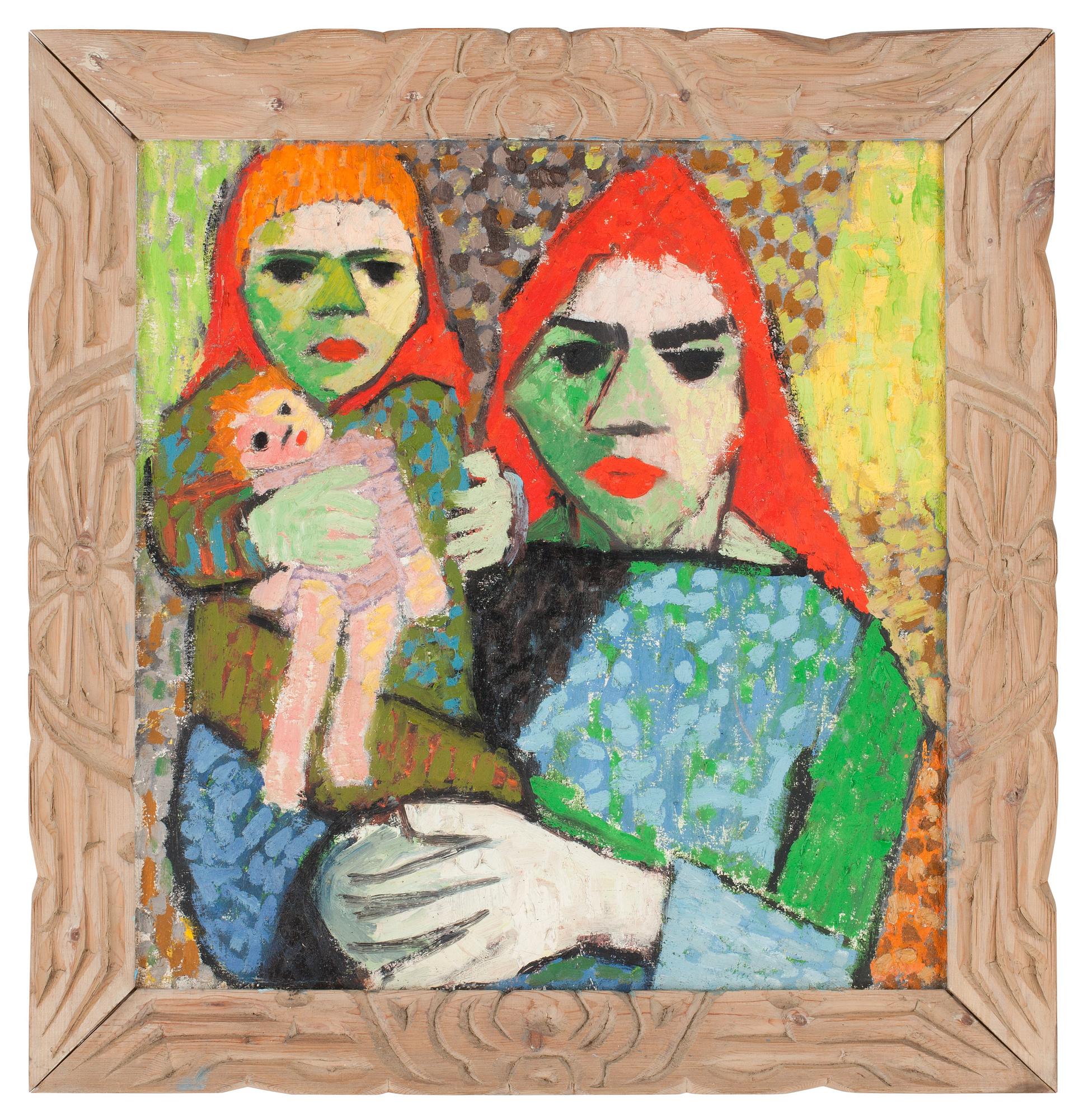 Mogens Lohmann, Mor och dotter.