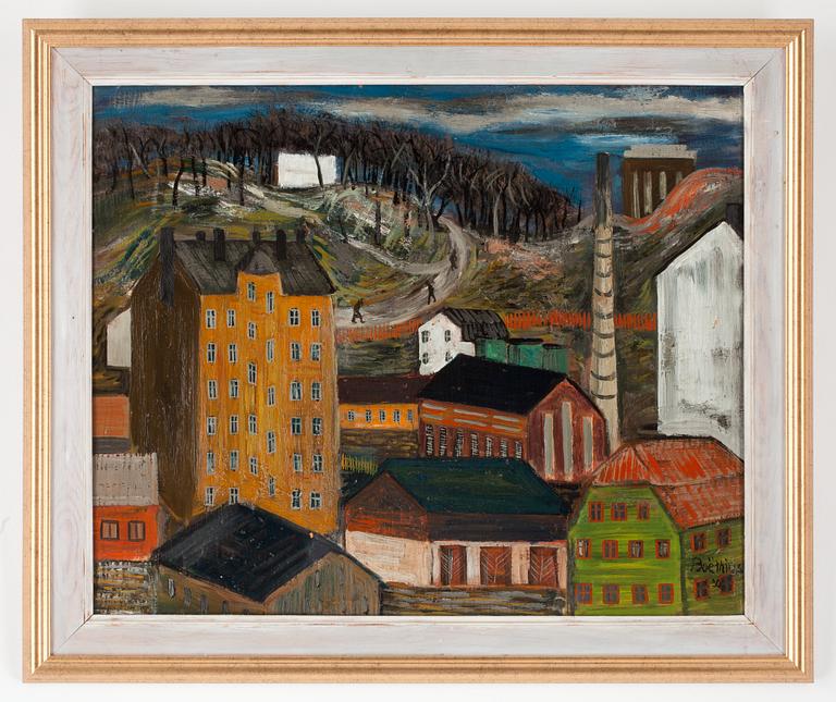 Lars Boëthius, Cityscape Stockholm.