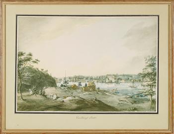 LITOGRAFISKA TRYCK, 4 st, efter J.F Martin, 1900-tal.