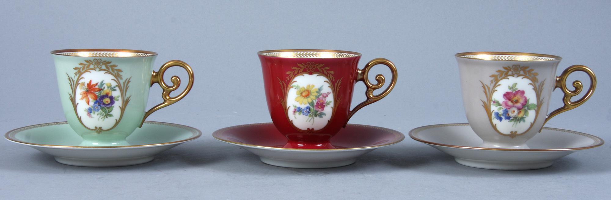 KAFFESERVIS, 26 delar, Bavaria, 1900-talets mitt.