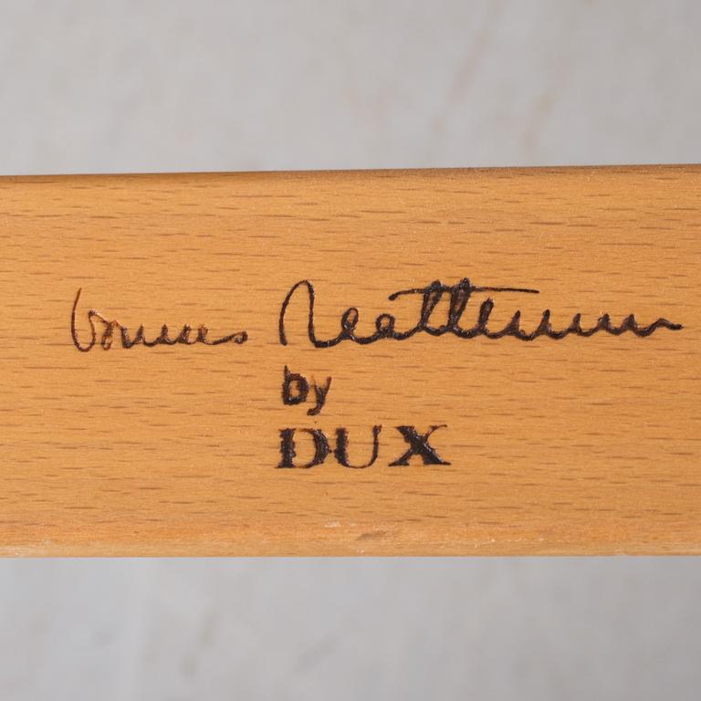 FÅTÖLJER, ett par, "Ingrid", Bruno Mathsson, Dux, 1900-talets andra hälft.