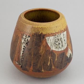 Lisa Larson, a large unique stoneware jar, Gustavsberg studio, Sweden 1950/60s.