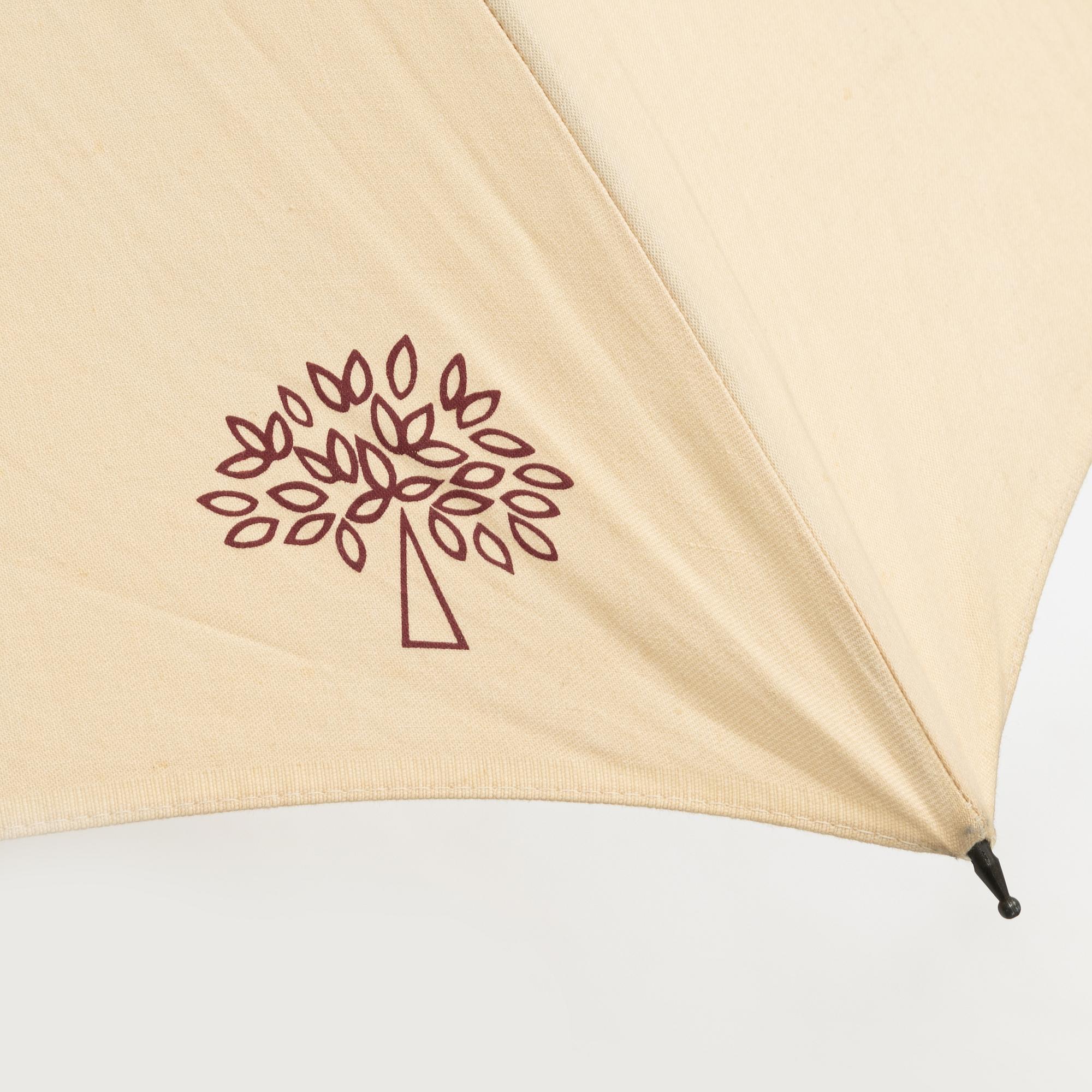 Mulberry, a cotton and wood umbrella.