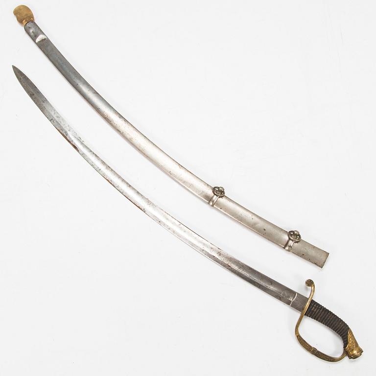 An Imperial Russian infantry officer's sabre model 1865.