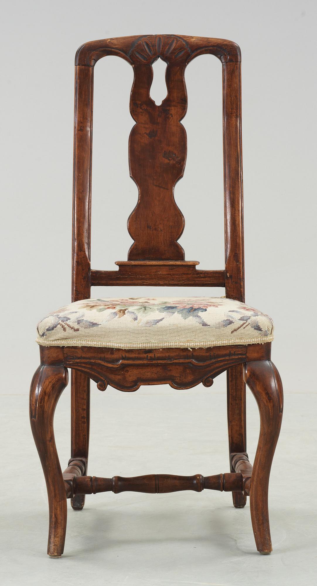 STOL, senbarock, 1700-tal.