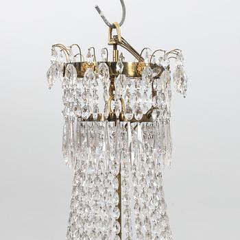 Late Empire chandelier, late 19th century.