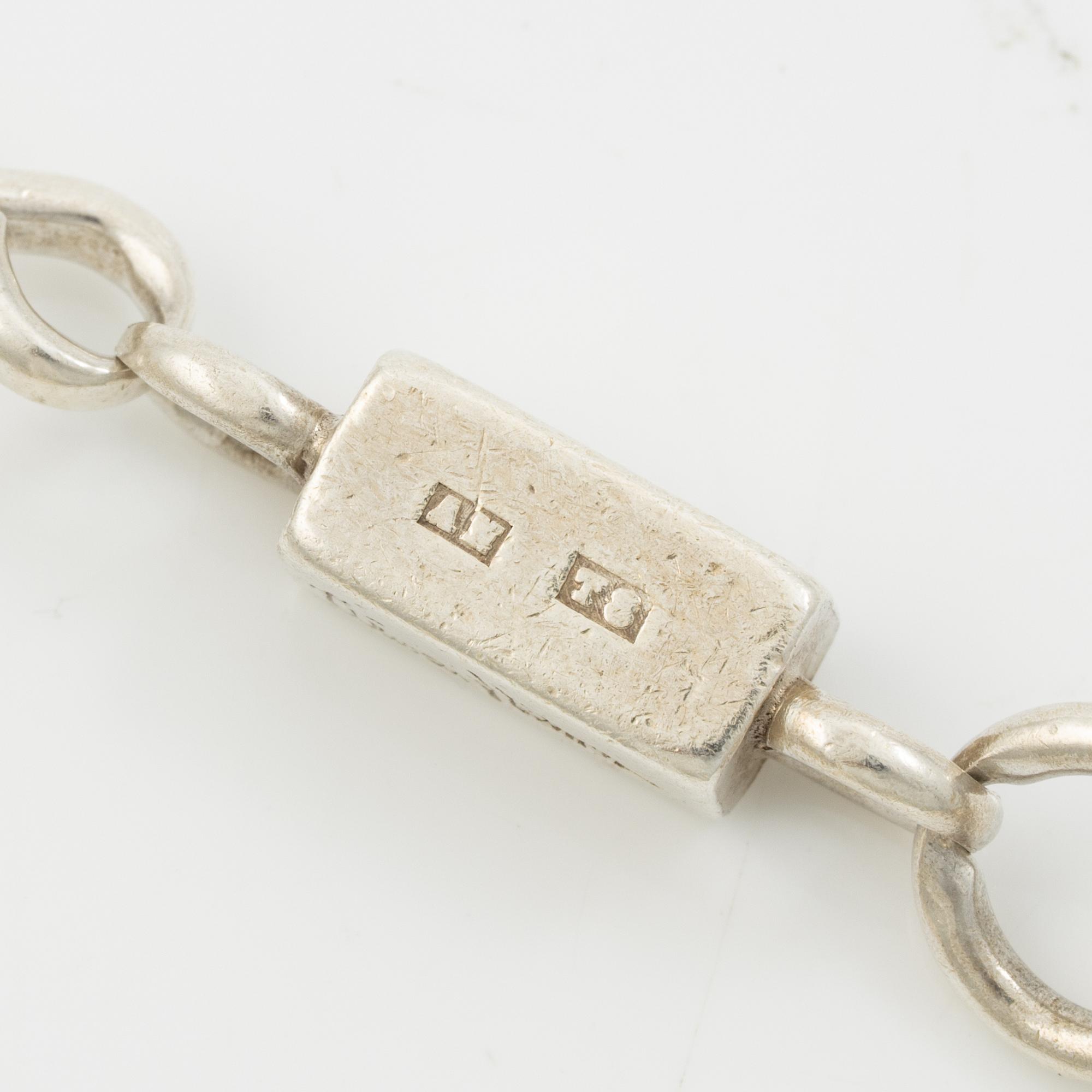 Wiwen Nilsson, bracelet, sterling silver.