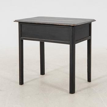 A painted table later part of the 20th century.