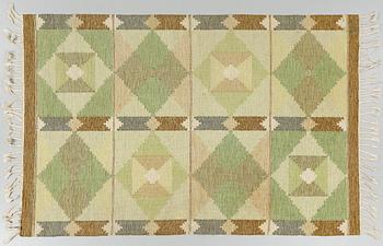 MATTA, rölakan, Rakel Carlander, monogramsignerad, 1900-talets andra hälft, 198 x 136 cm.