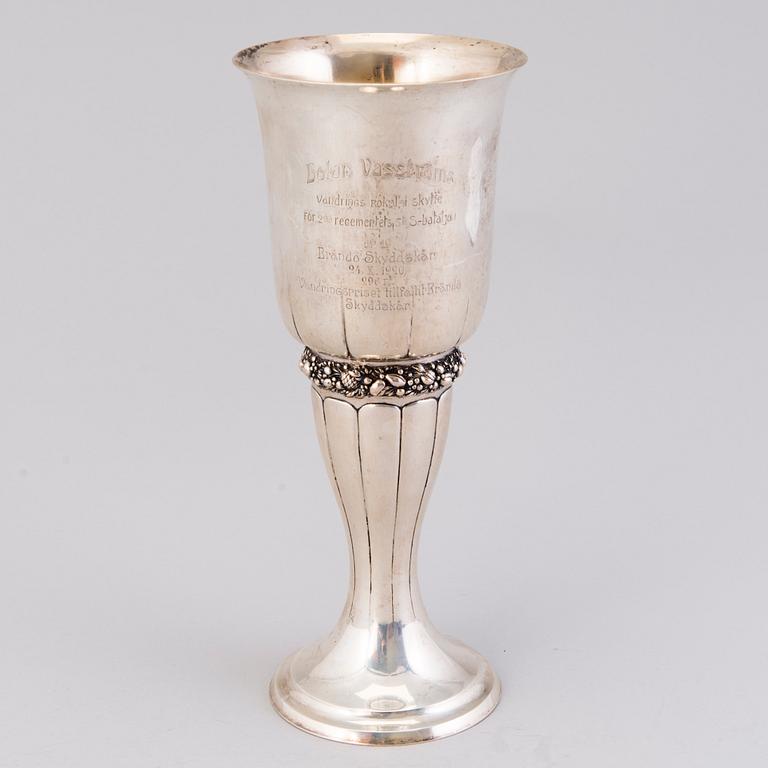 TROPHY, silver, Viktor Lindman, Helsinki 1919.
