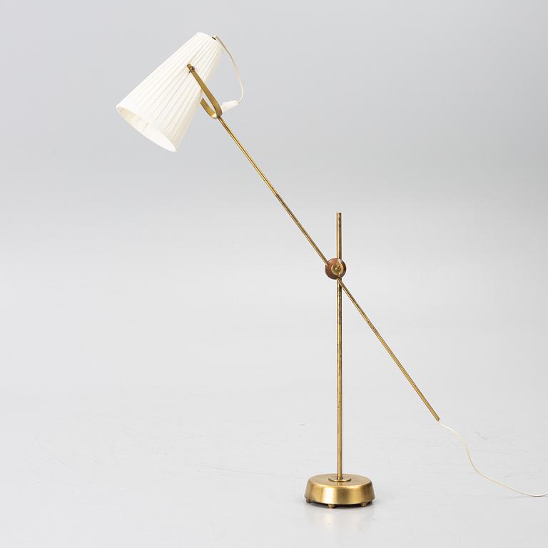 Hans Bergström, a model 543 floor lamp, ateljé Lyktan, Åhus, 1950's.