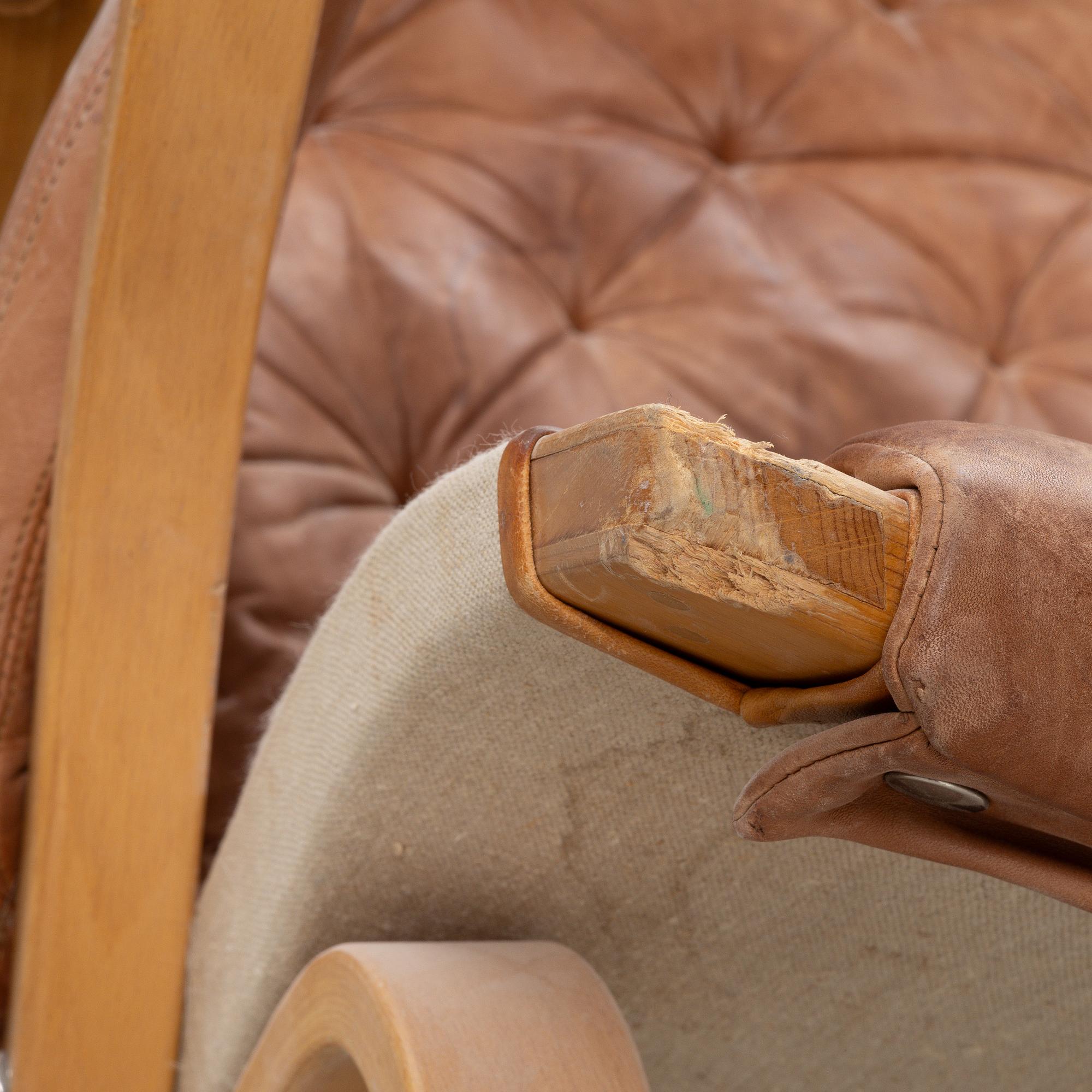 Bruno Mathsson, fåtölj, "Pernilla", Dux.