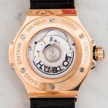 HUBLOT, Big Bang "Broderie Sugar Skull Gold", wristwatch, 41 mm,