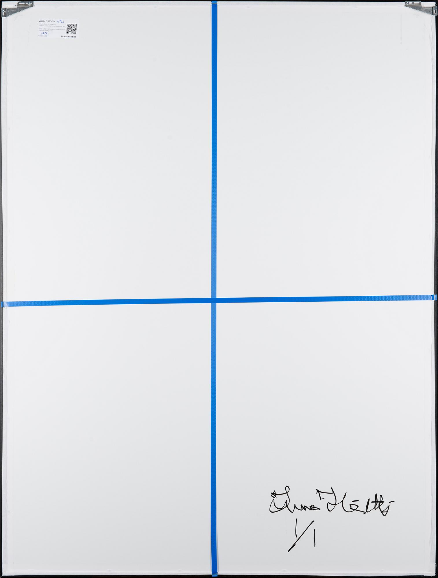 ISMO HÖLTTÖ, fotografi, lambda-print, signerad a tergo.