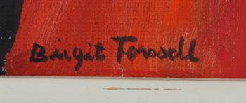 BIRGIT FORSSELL, olja på duk, sign.