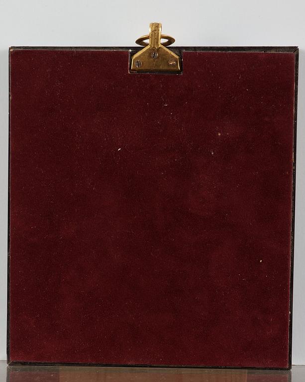 Anders Gustaf Andersson, A pair of miniatures. Signed G Andersson pinxit and dated 1825. Gouache 9,5 x 7,5 cm. Period frames.
