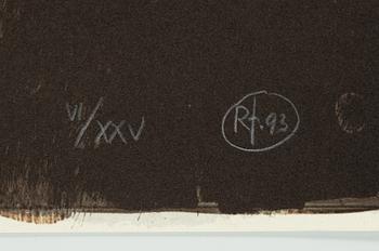 Roj Friberg, ”Dödsskärmen”.