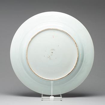 PRAKTFAT, kompaniporslin. Qingdynastin, Qianlong (1736-1795).