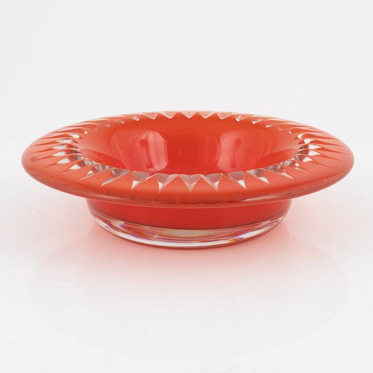 Sigurd Persson, a glass bowl, Kosta.