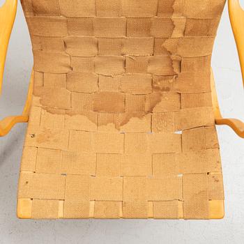 Bruno Mathsson, Armchairs, 6 pcs, "Eva", Karl Mathsson Company, Värnamo 1962.
