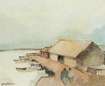 Olli Joki, "På bryggan".