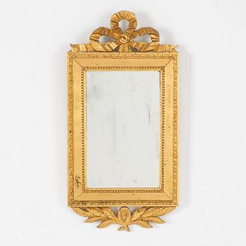 A Gustavian style mirror, first half of the 20th Century.