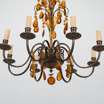 A 1930's chandelier.