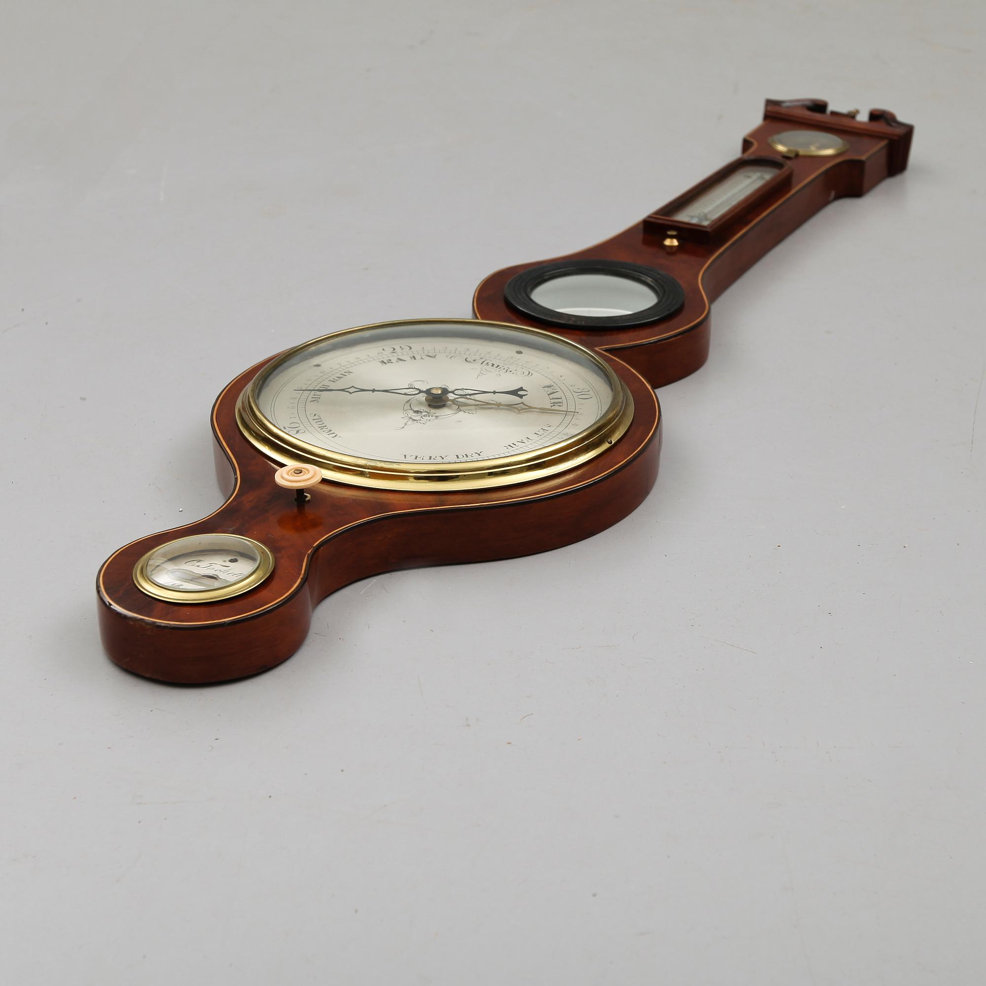 BAROMETER, C Tochette Aberdeen, sent 1800-tal.