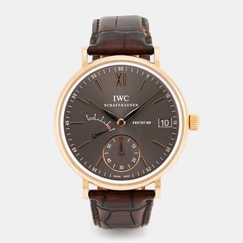 1062. IWC, Portofino, Hand-Wound, Eight Days, ca 2012.