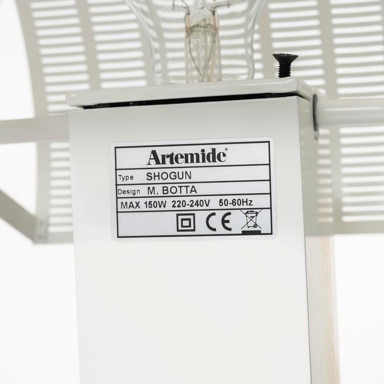 Mario Botta, a table lamp, "Shogun", Artemide, Italy, contemporary.