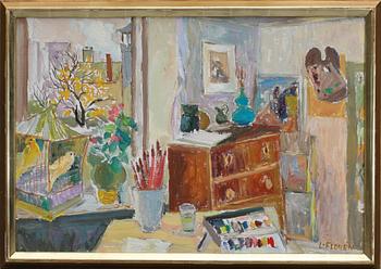 LARS FLORÉN, olja på duk, signerad.