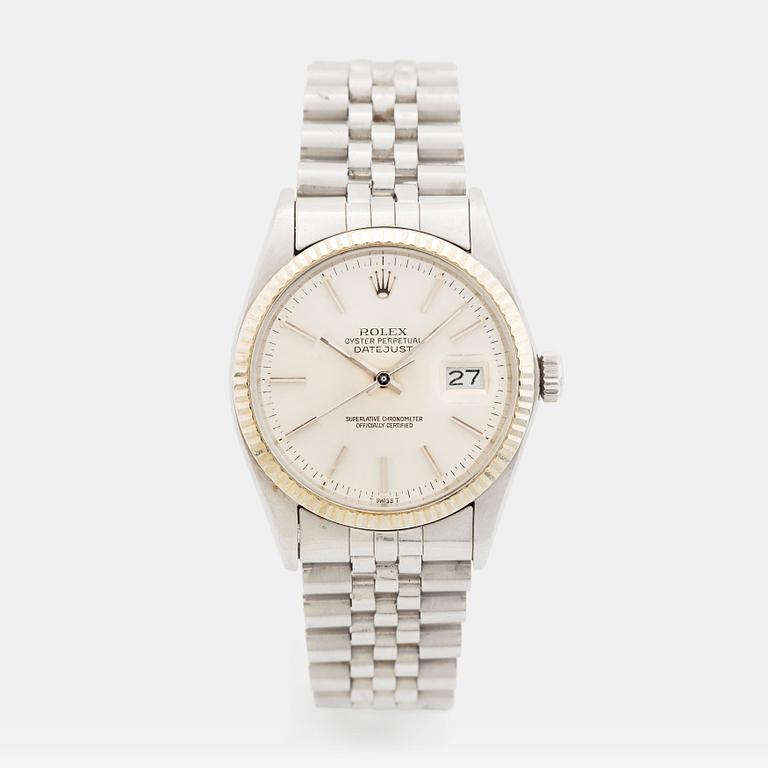 Rolex, Datejust, wristwatch, 36 mm.