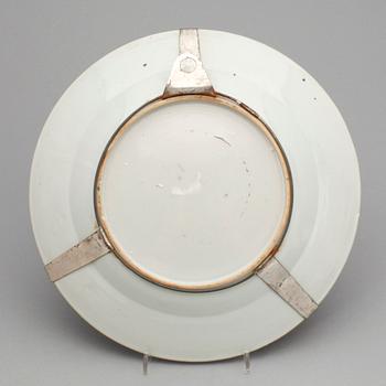 FAT/TALLRIK, porslin, Qianlong, Kina 1700-tal.