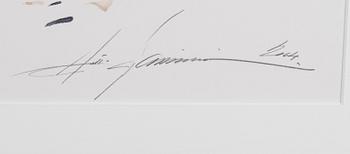 ANTTI SAJANIEMI, akvarell, signerad och daterad 2004.